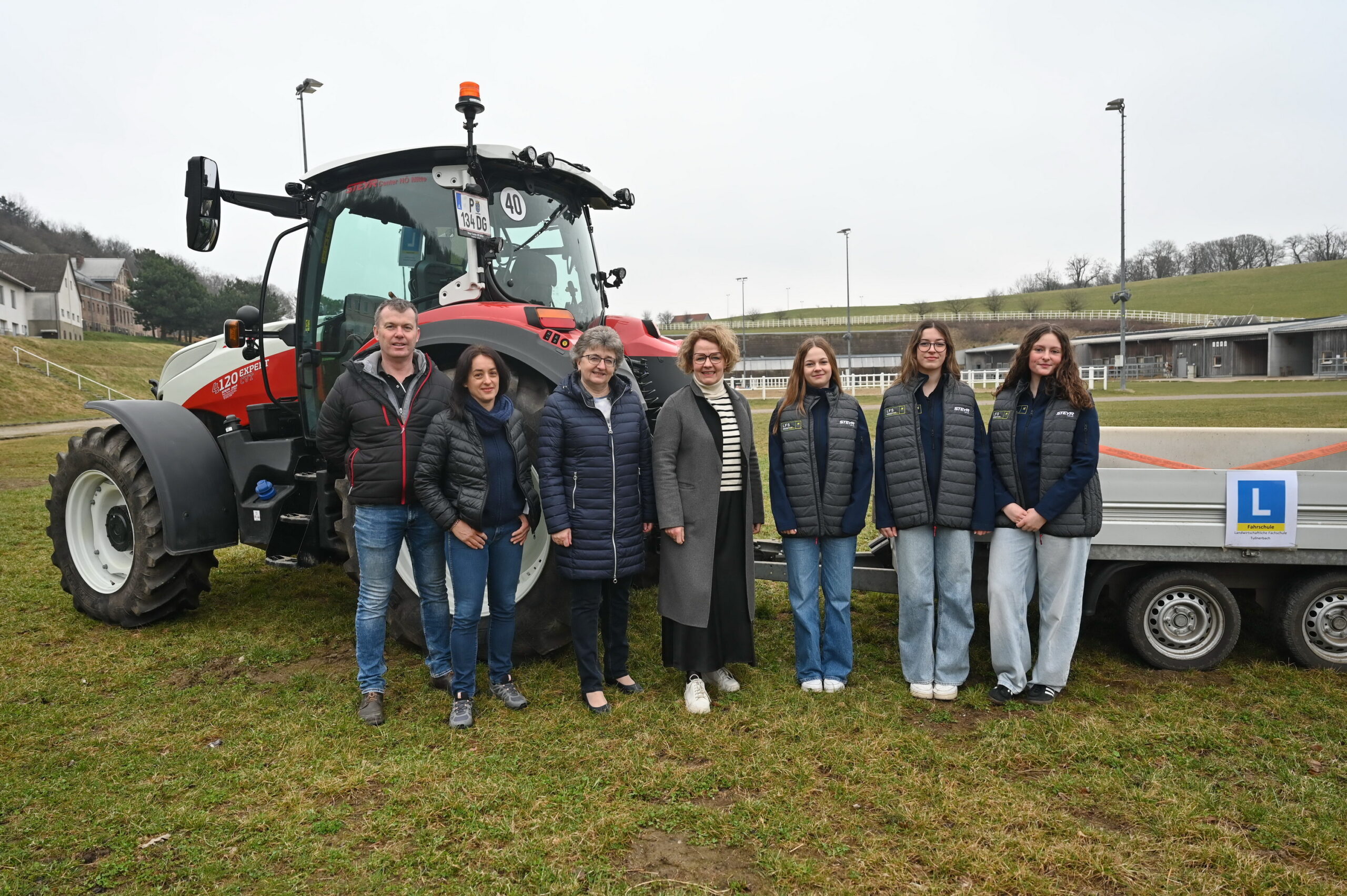 Neuer Fahrschultraktor für die Fachschule Tullnerbach